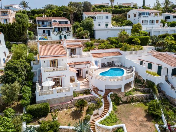 Fantastic sea vews in the stunning Villa in Menorca
