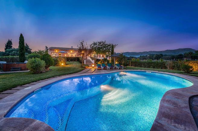 Beautiful stone clad villa in the fabulous countryside in Mallorca
