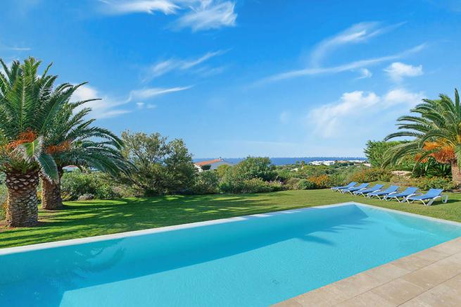Villa Rosemary is a frontline villa to rent in Sant Lluís, Menorca