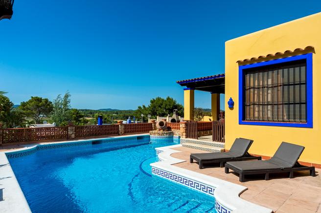 Picturesque Holiday Villa with private pool in Ibiza Stadt, Ibiza, Spain