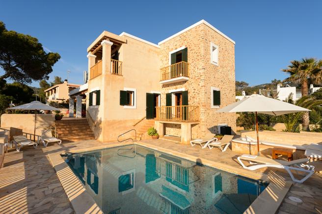 Marvellous villa with spectacular seaviews in Ibiza, Majorca