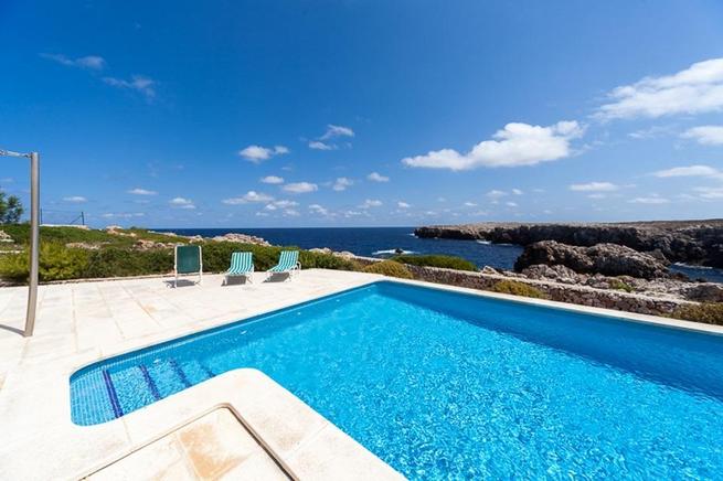 Awesome panoramic sea views from Ficula Nou Villa