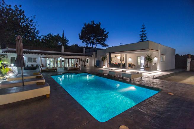 Astonishing Stylish Large Villa with private pool in Sant Rafel, Ibiza