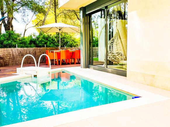 Phenomenal Chic Villa with private pool in Puerto Alcudia, Mallorca