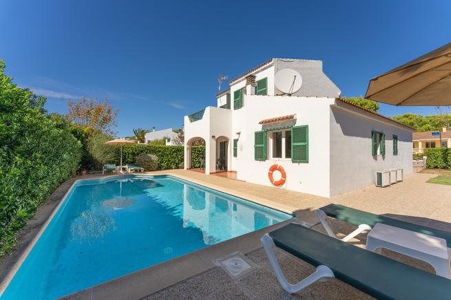 Homely family villa in Menorca