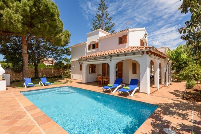 Charming villa in Cala en Blanes, Menorca