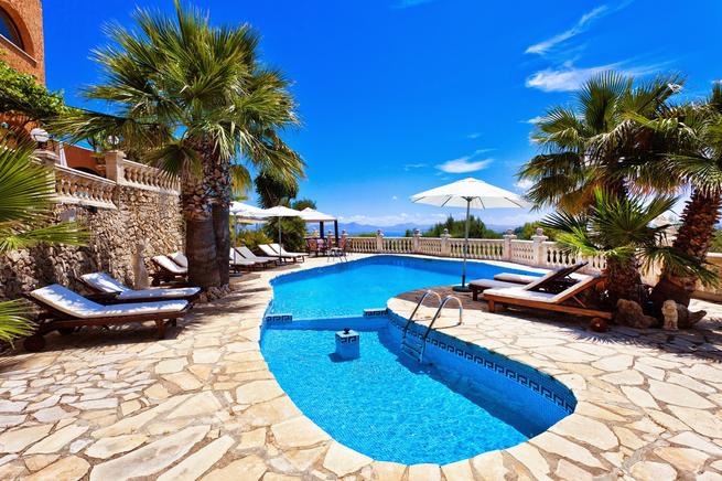 Luxurious Holiday Villa with private pool in Alcudia, Mallorca