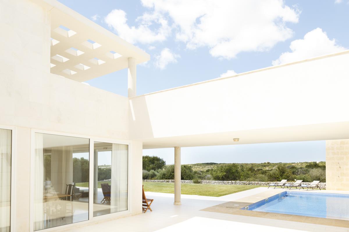 Exclusive and modern rental villa in Binibeca, Menorca