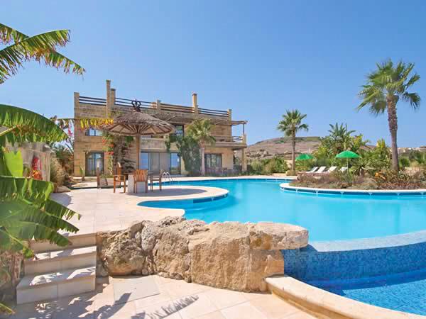 Orchidea is a rustic farmhouse with a Private pool in Gozo to rent, Malta
