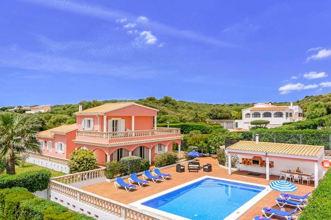Astounding Holiday Villa with private pool in Punta Prima, Menorca, Spain