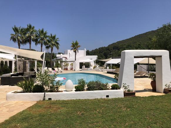 Spacious Holiday Villa with private pool in Sant Miquel des Balasant, Ibiza, Spain