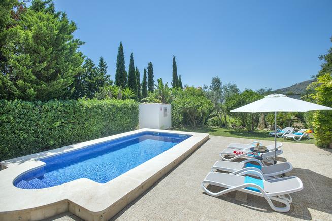 Villa Bocoris is a cosy house with private pool in Puerto Pollensa, Spain