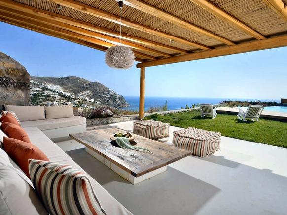 Unique Mykonos Charm villa rental  in Agios Ioannis Diakoftis, Greece