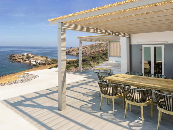 Mykonos Big Blue Villas & Suites for large family to rent in Mykonos, Greece