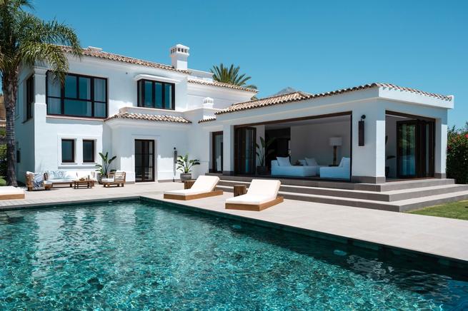 Perfect holiday villa to rent for large family in Marbella, Spain