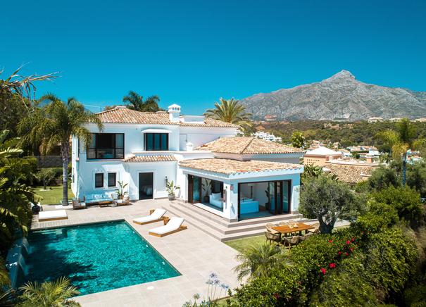 Perfect holiday villa to rent for large family in Marbella, Spain