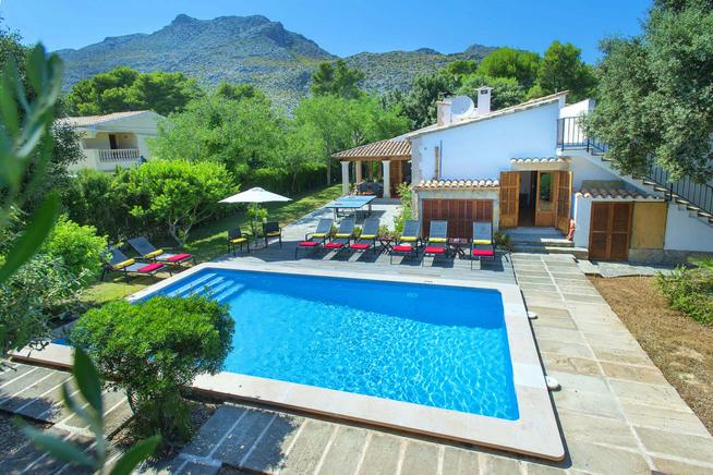 Holiday home for max. 8 persons for rent in Cala San Vicente, Puerto Pollensa