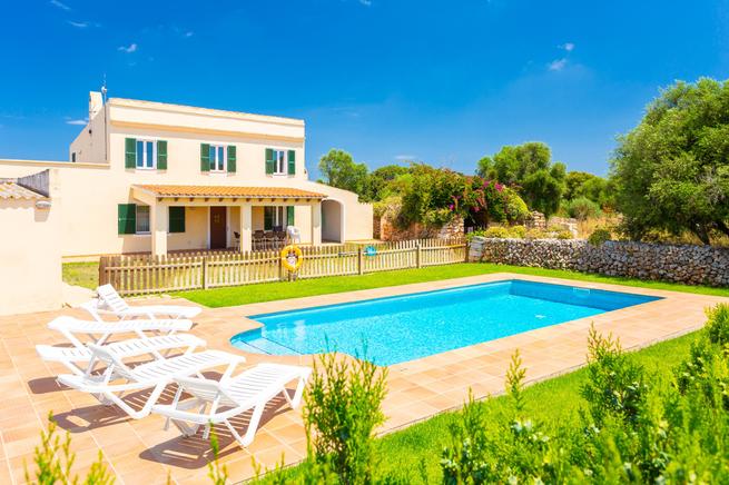 Holiday home for max. 13 adults in Ciutadella, West Coast of Menorca