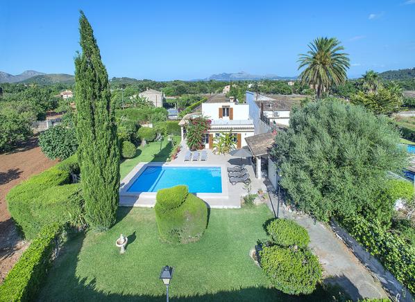 Great Holiday Vila with Private Pool in Pollensa, Mallorca, Spain