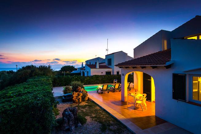 Perfect Holiday Villa with private pool in Cap Arrutx, Menorca, Spain