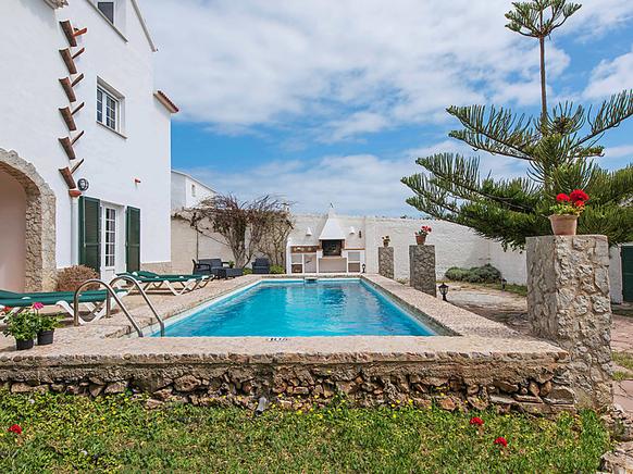 Breath-Taking Villa with Private pool in Arenal den Castell, Ibiza, Mallorca