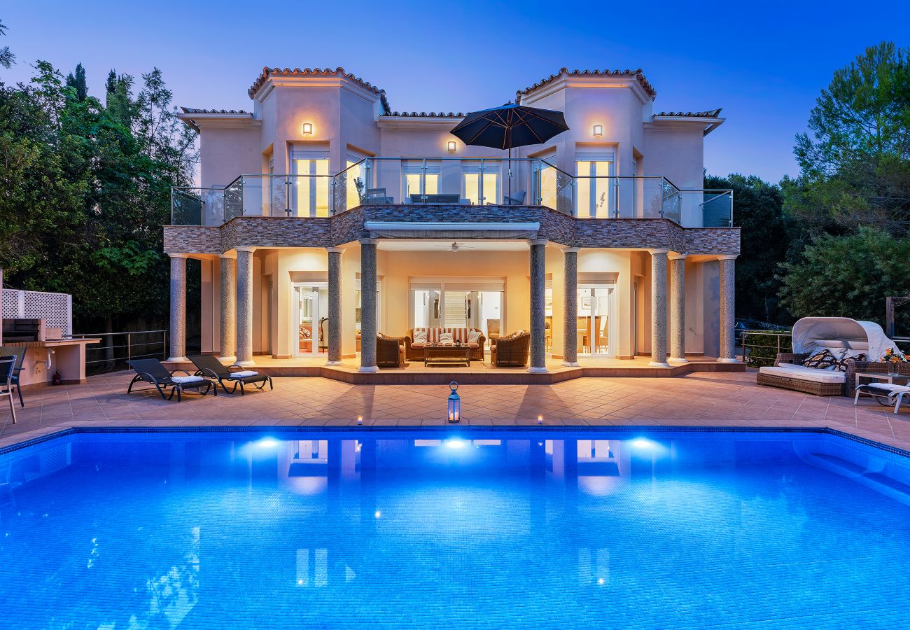 Villa Merlin is an awesome holiday villa with a private pool in Portals, Mallorca