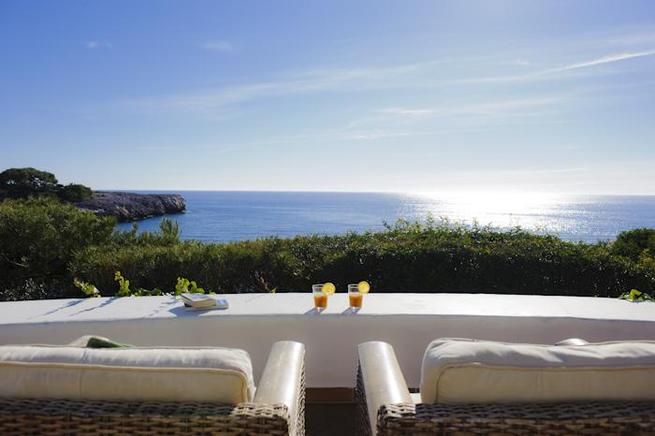 Waterfront beach villa spectacular views in Cala dOr